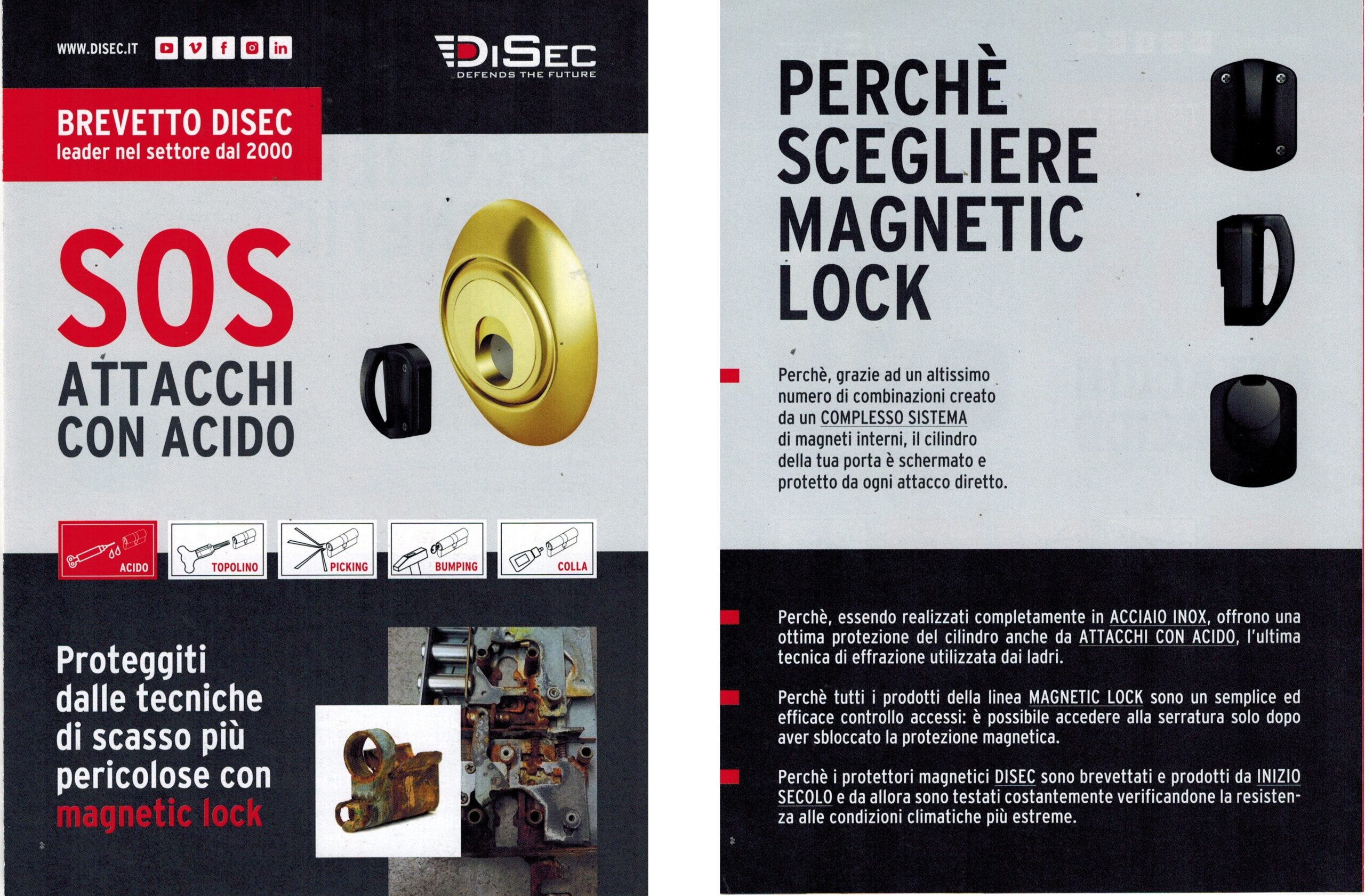 defender magnetico disec